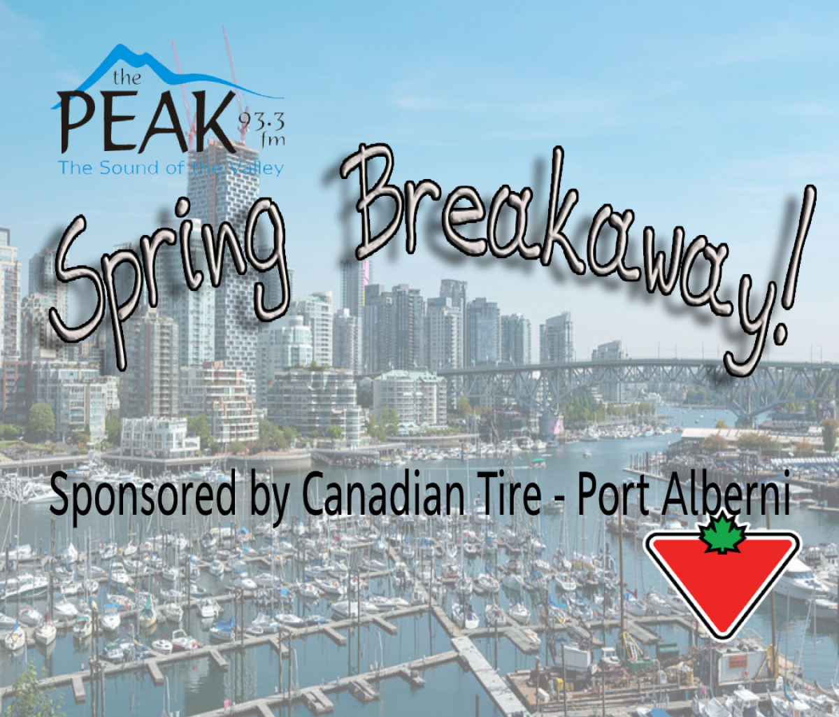 Enter The Peak's Spring Breakaway!