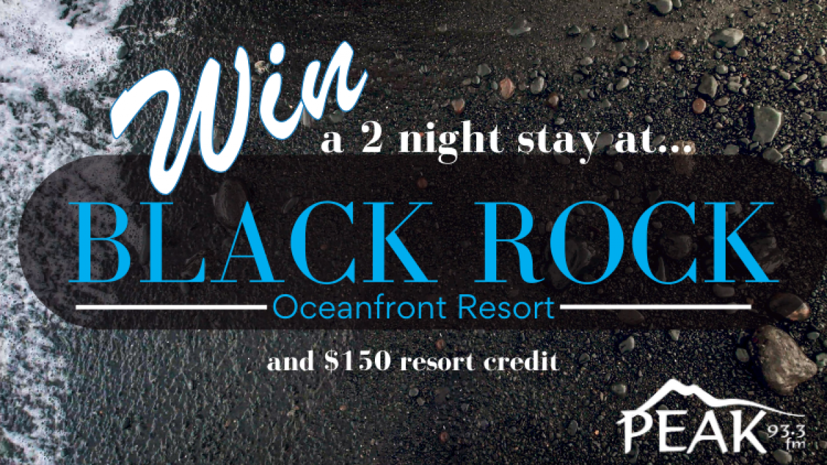 Win an Amazing Trip to Black Rock Oceanfront Resort